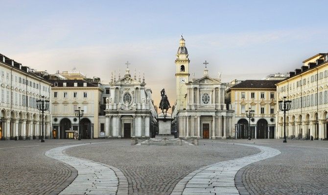 torino, piazza san carlo