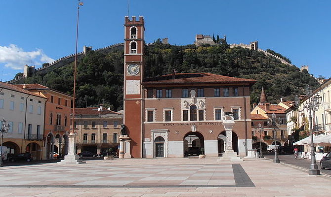Piazza Castello di Marostica<br>