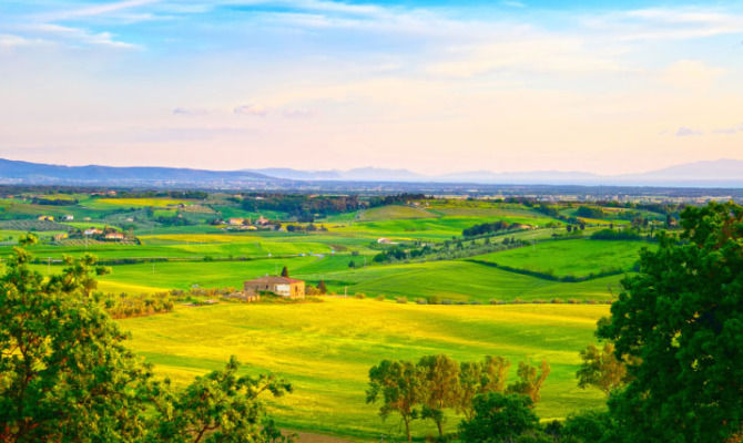 Toscana, maremma, campagna, paesaggio<br>