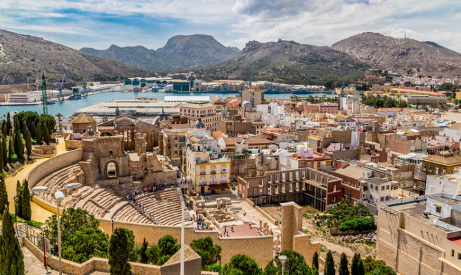 Veduta di Cartagena