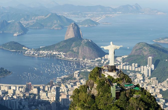 Il Cristo Redentore e Sugarloaf Mountain