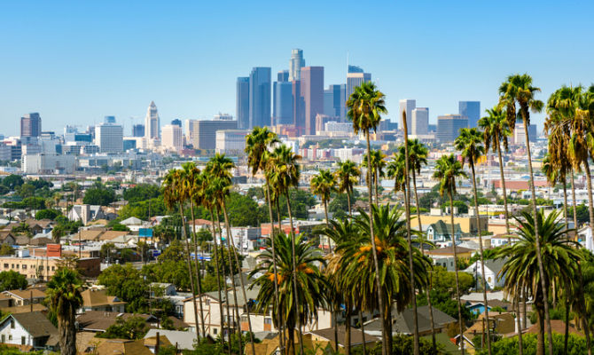 Panorama di Los Angeles