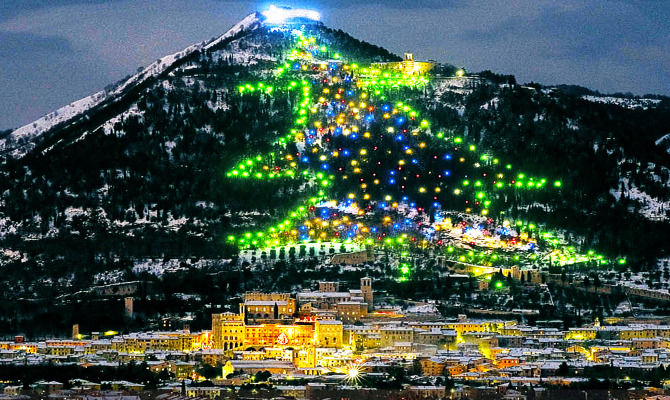 Albero di Natale di Gubbio