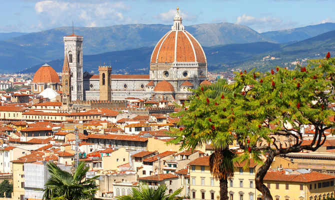 Bollicine di montagna a Firenze