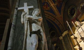 Roma, il Cristo Risorto di Michelangelo 