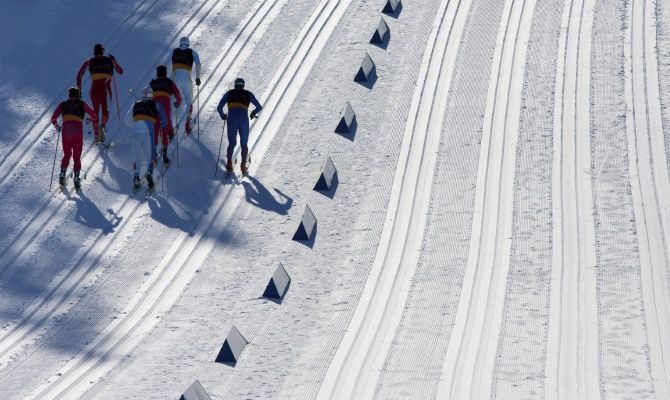 Fondisti in azione