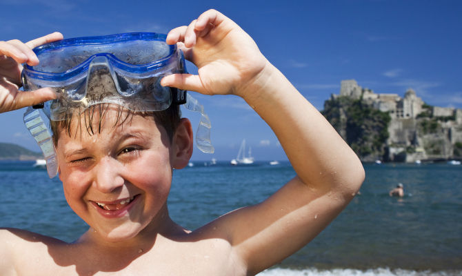 snorkeling Ischia