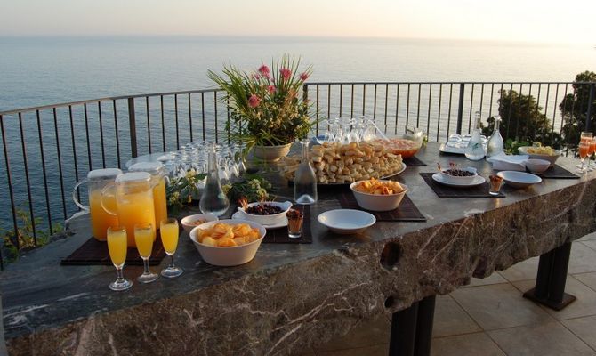 Cinque Terre La Francesca Resort aperitivo sul mare