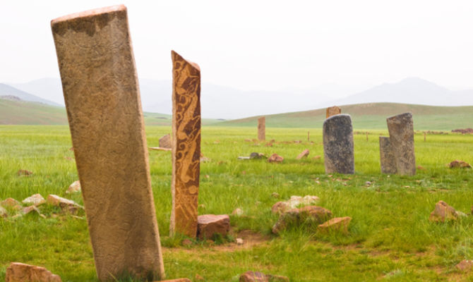 Mongolia Stele del cervo