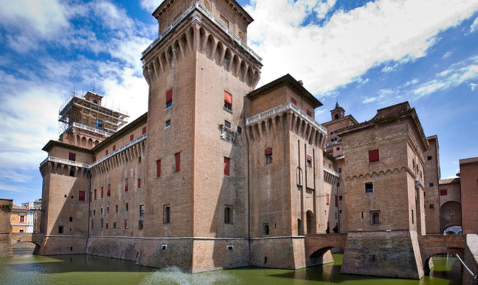 Il castello di Ferrara