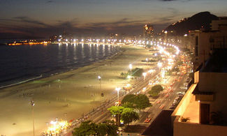 Capodanno sulla spiaggia a Rio de Janeiro