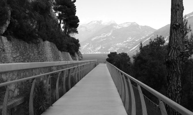 La ciclabile sul Garda