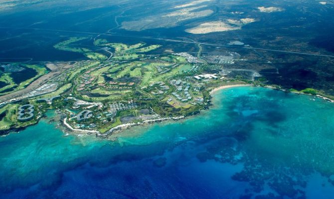 Hawaii Big Island veduta aerea