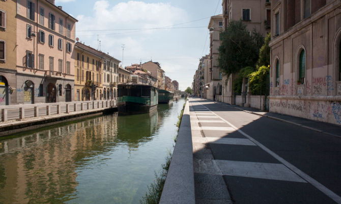 Milano, naviglio