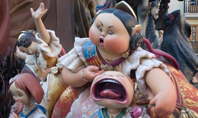 Las Fallas ninot