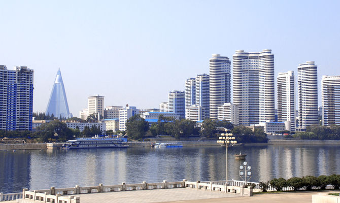 Panorama di Pyongyang