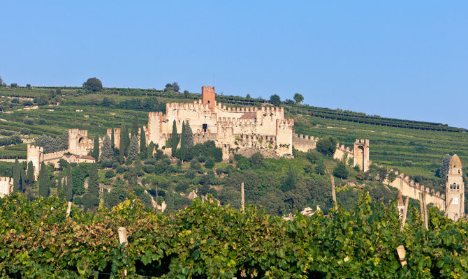 Veduta di Soave