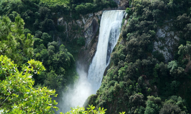 cascata grande villa gregoriana tivoli