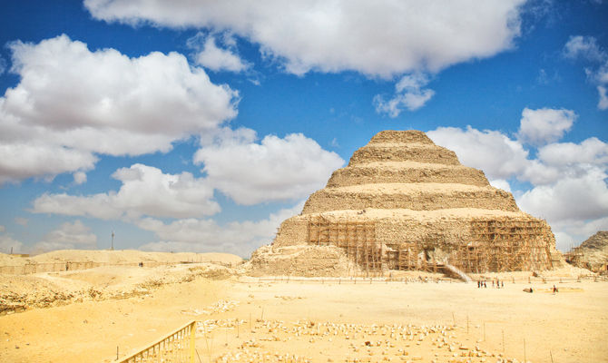 Piramide di Djoser, Saqqara, Egitto