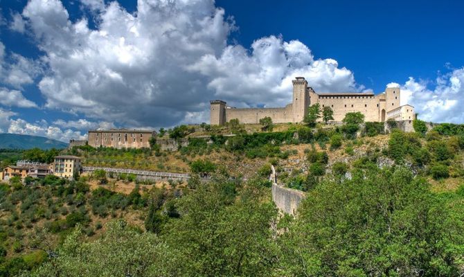 Spoleto, la Rocca Albornoziana
