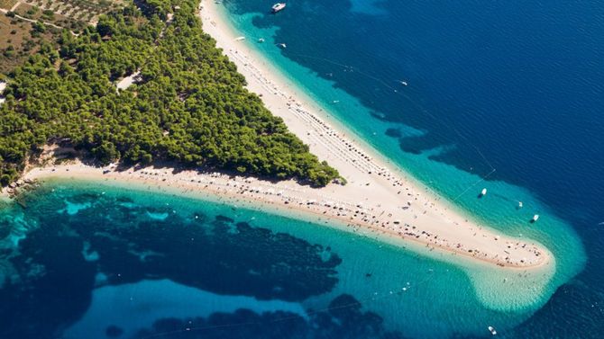 Croazia spiaggia di Bol