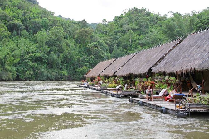 River Kwai Jungle Rafts Resort
