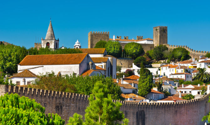 Veduta di Obidos