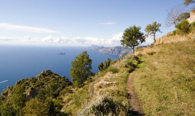 Agerola, Costiera Amalfitana, sentieri, mare