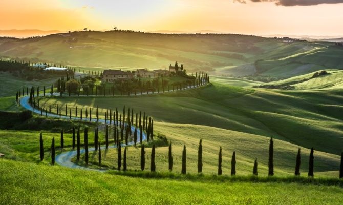 Toscana, natura, verde