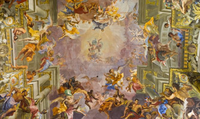 Chiesa di Sant'Ignazio, affresco