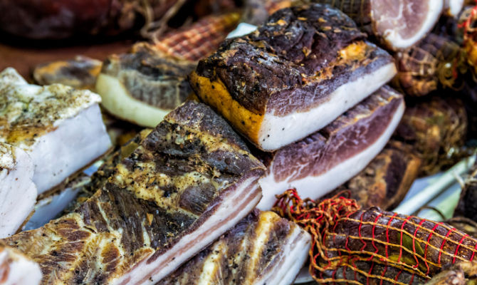 Pancetta e lardo