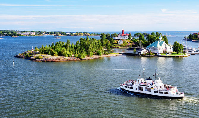 Helsiniki, isola di Valkosaari