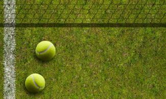 Campo da tennis in erba