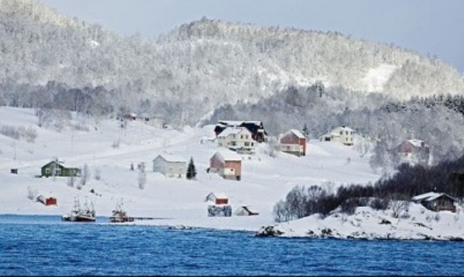 Hurtigruten panorama invernale