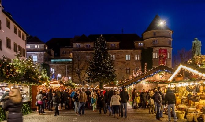 Natale, Stoccarda, germania, mercatini