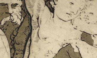 Sacrificio di Isacco dettaglio