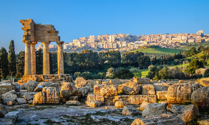 Agrigento, Tempio di Castore e Polluce