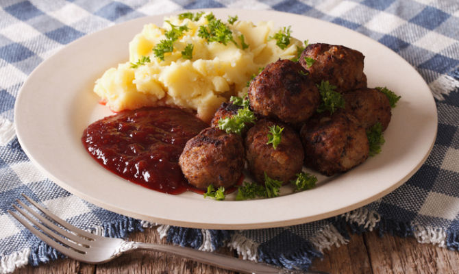 cibo tradizionale= polpette