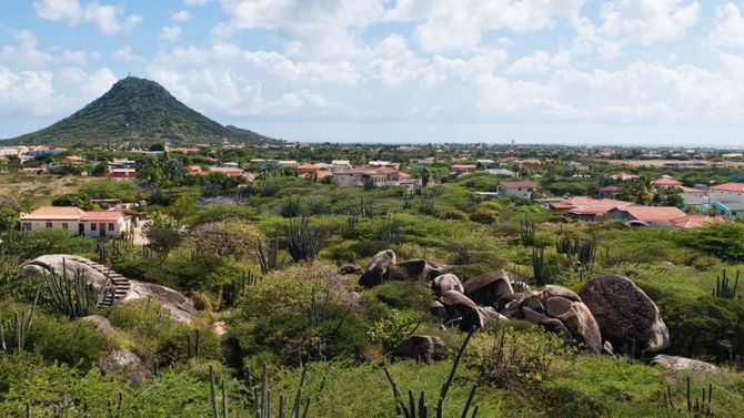 Paesaggio di Aruba