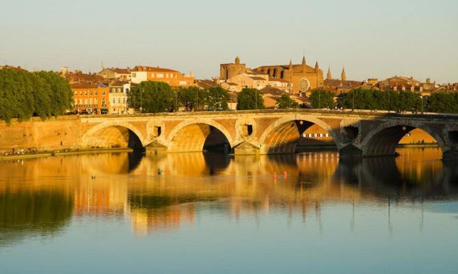 Tolosa Ponte sul fiume