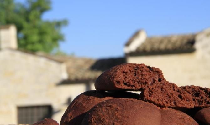 sasanelli di gravina biscotti puglia cioccolato casale campagna