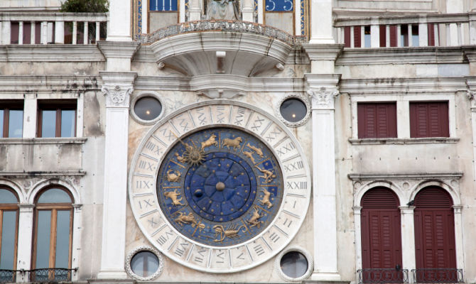 Quadrante della Torre dell'Orologio