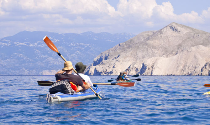 Croazia in kayak