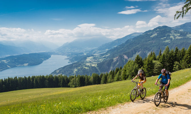 Carinzia in bicicletta