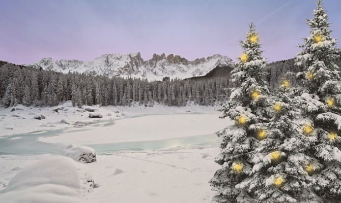 Mercatino di Natale sul Lago di Carezza