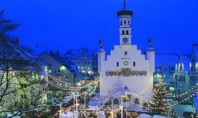 Alpi Bavaresi Mercato di Natale a Kempten