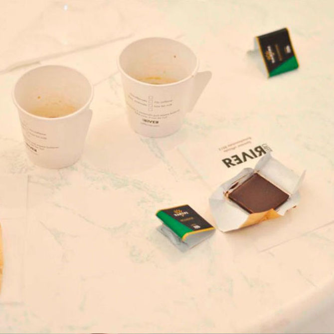 Eurochocolate 2012: Degustazione Caff&amp;#232; River
