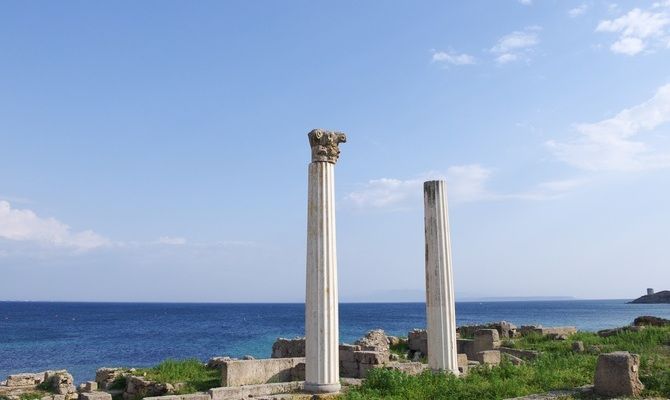 Le rovine di Tharros, Cabras