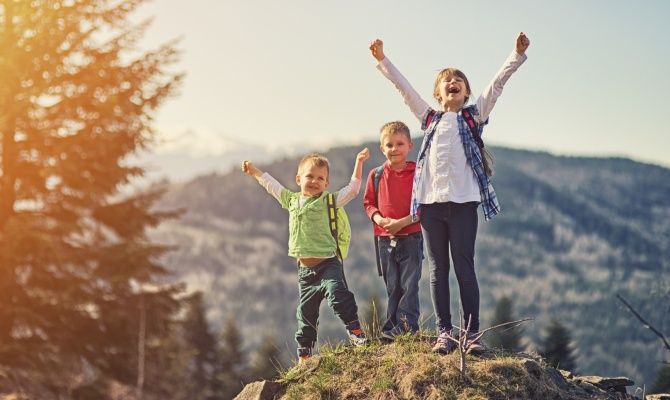 Bambini a passeggio