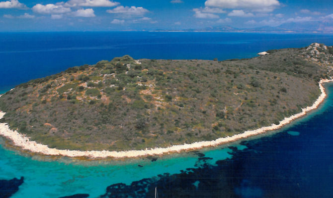 Gaia, isola arcipelago delle Echinadi